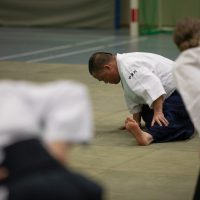 Jubiläums-Lehrgang in Waiblingen mit Junya Nakatsugawa (6. Dan Aikikai Shodoin) – Foto: Artem Talmann