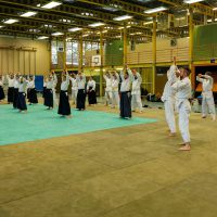 Jubiläums-Lehrgang in Waiblingen mit Junya Nakatsugawa (6. Dan Aikikai Shodoin) – Foto: Stefan Kunick