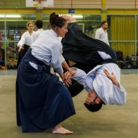 Jubiläums-Lehrgang in Waiblingen mit Junya Nakatsugawa (6. Dan Aikikai Shodoin) – Foto: Stefan Kunick