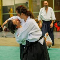 Jubiläums-Lehrgang in Waiblingen mit Junya Nakatsugawa (6. Dan Aikikai Shodoin) – Foto: Stefan Kunick
