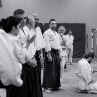 Jubiläums-Lehrgang in Waiblingen mit Junya Nakatsugawa (6. Dan Aikikai Shodoin) – Foto: Artem Talmann