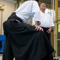 Jubiläums-Lehrgang in Waiblingen mit Junya Nakatsugawa (6. Dan Aikikai Shodoin) – Foto: Artem Talmann