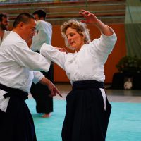 Jubiläums-Lehrgang in Waiblingen mit Junya Nakatsugawa (6. Dan Aikikai Shodoin) – Foto: Nina Kulhavý