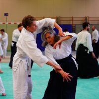 Jubiläums-Lehrgang in Waiblingen mit Junya Nakatsugawa (6. Dan Aikikai Shodoin) – Foto: Nina Kulhavý